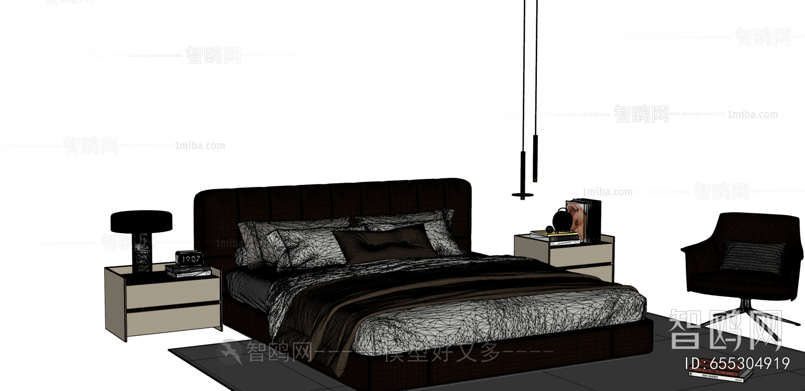 Modern Double Bed