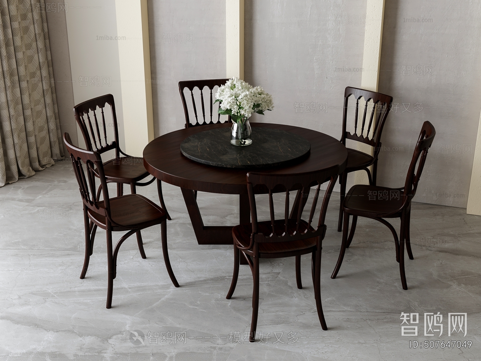 American Style Dining Table And Chairs