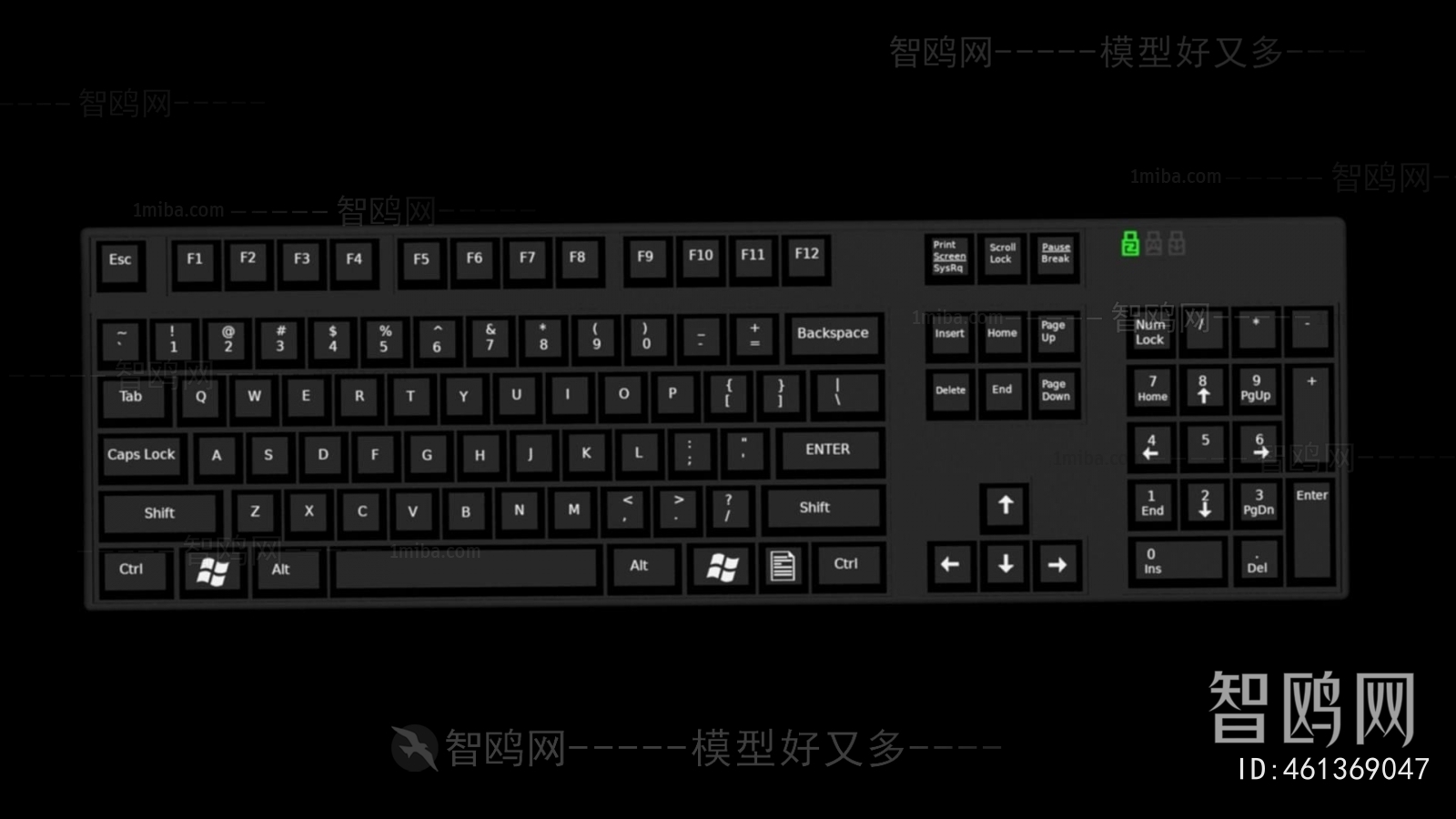 Modern Keyboard And Mouse