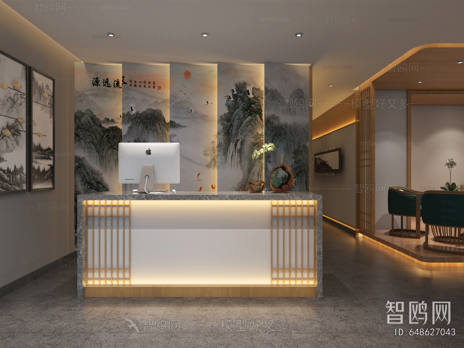 New Chinese Style Teahouse Tea House