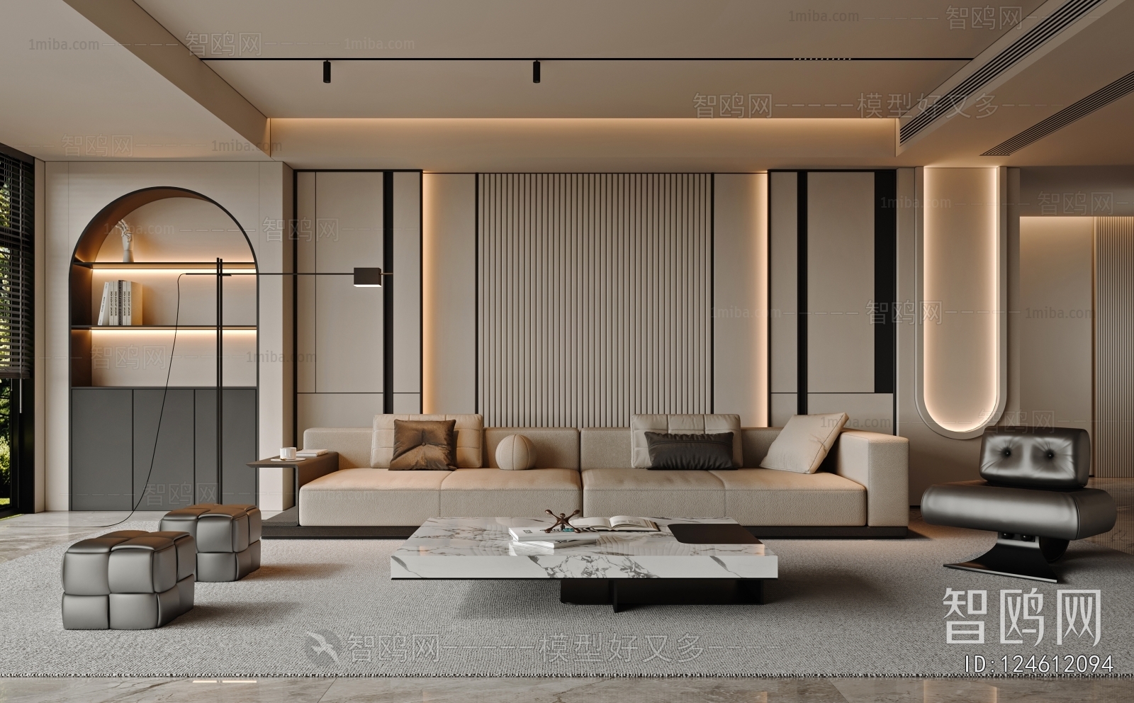 Modern A Living Room