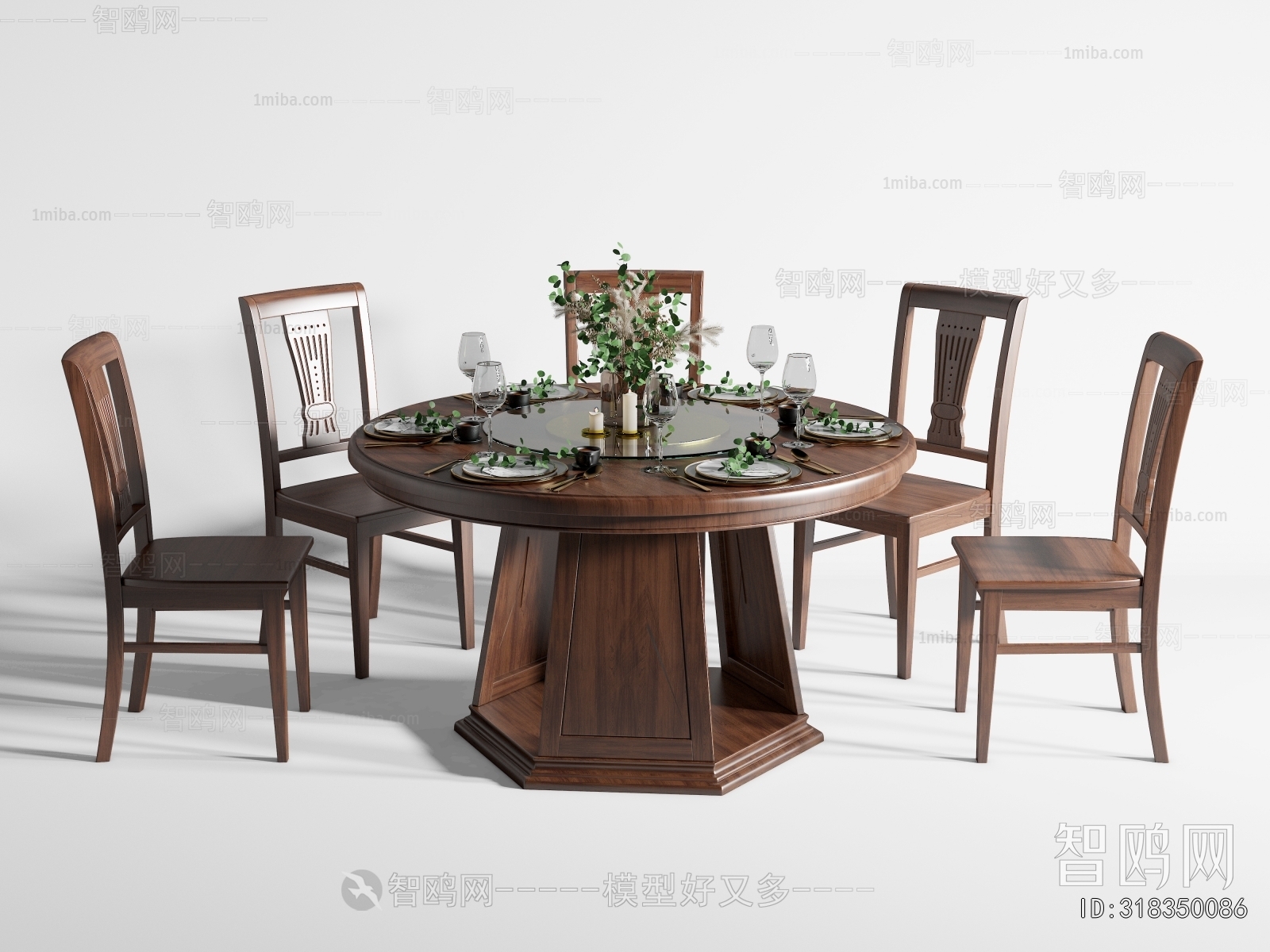 New Chinese Style Dining Table And Chairs
