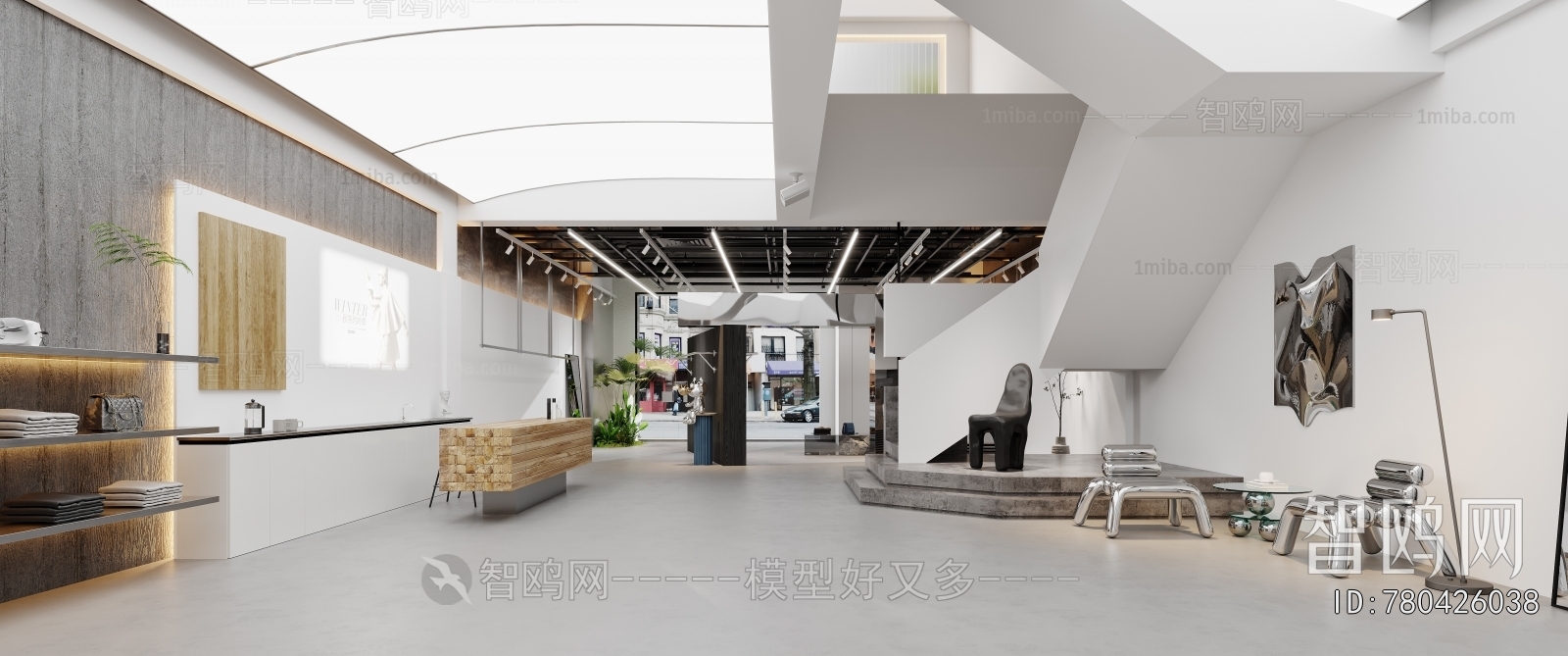 Modern Clothing Store