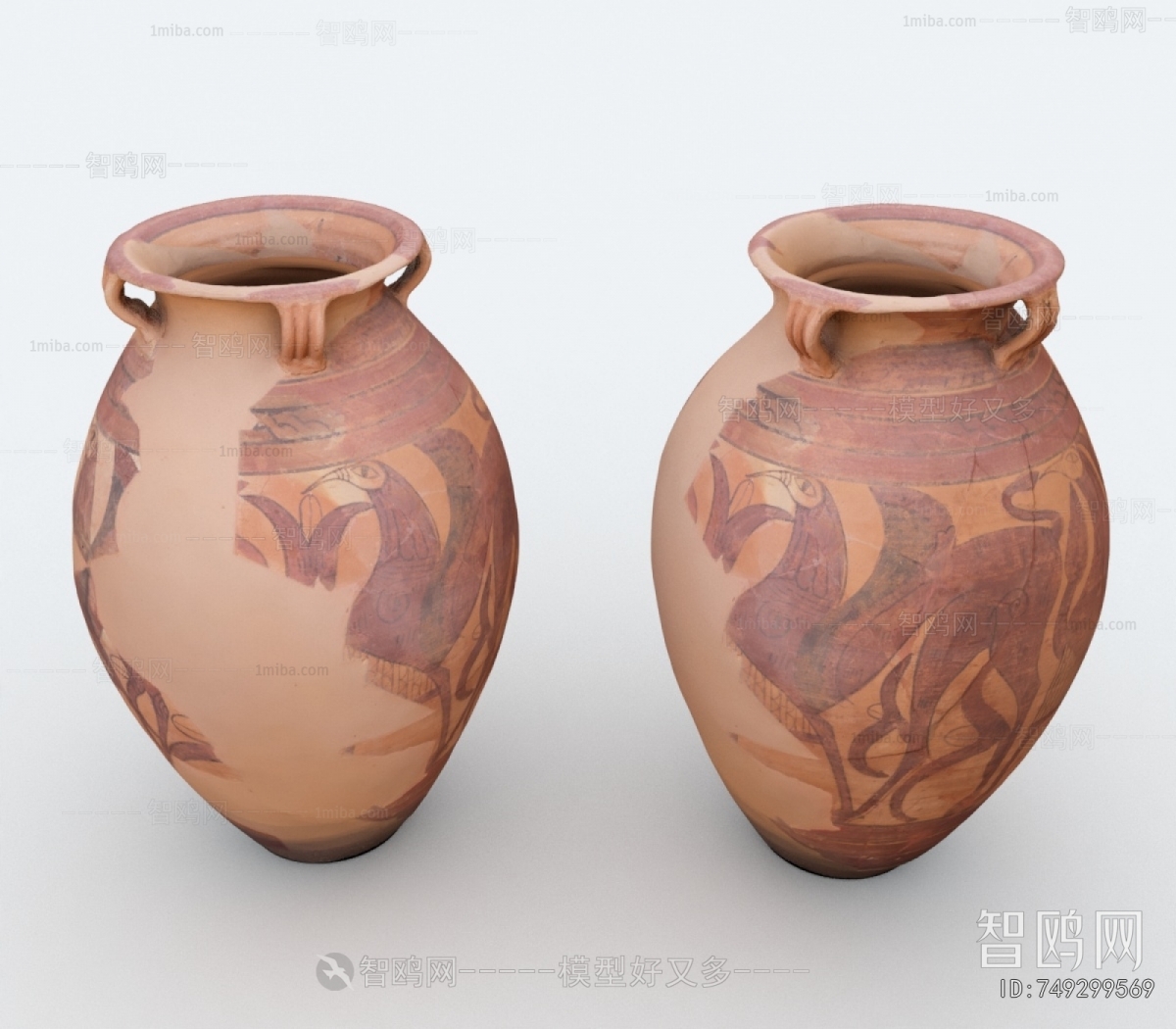 Wabi-sabi Style Clay Pot