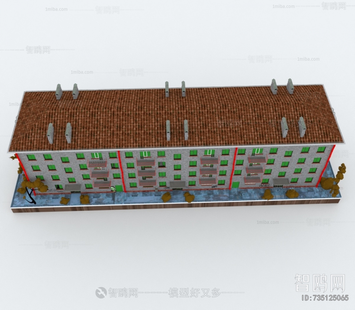 Modern School Building