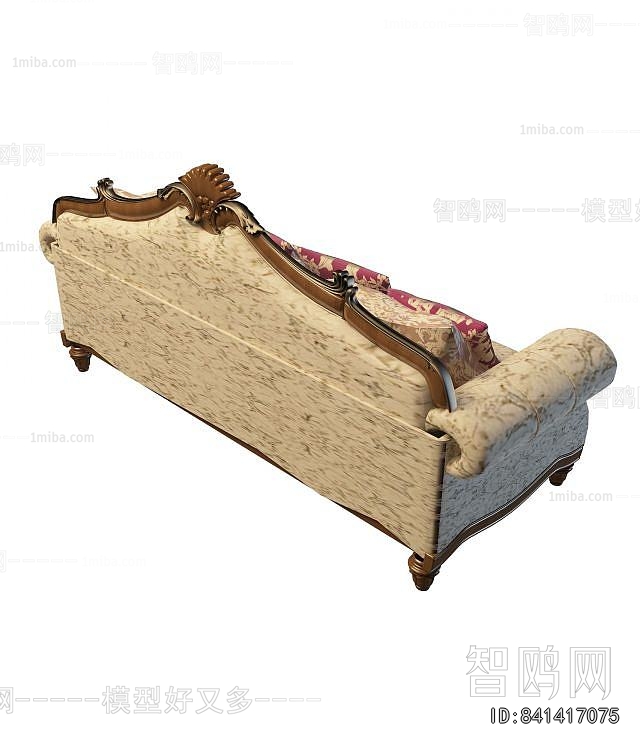 European Style Three-seat Sofa