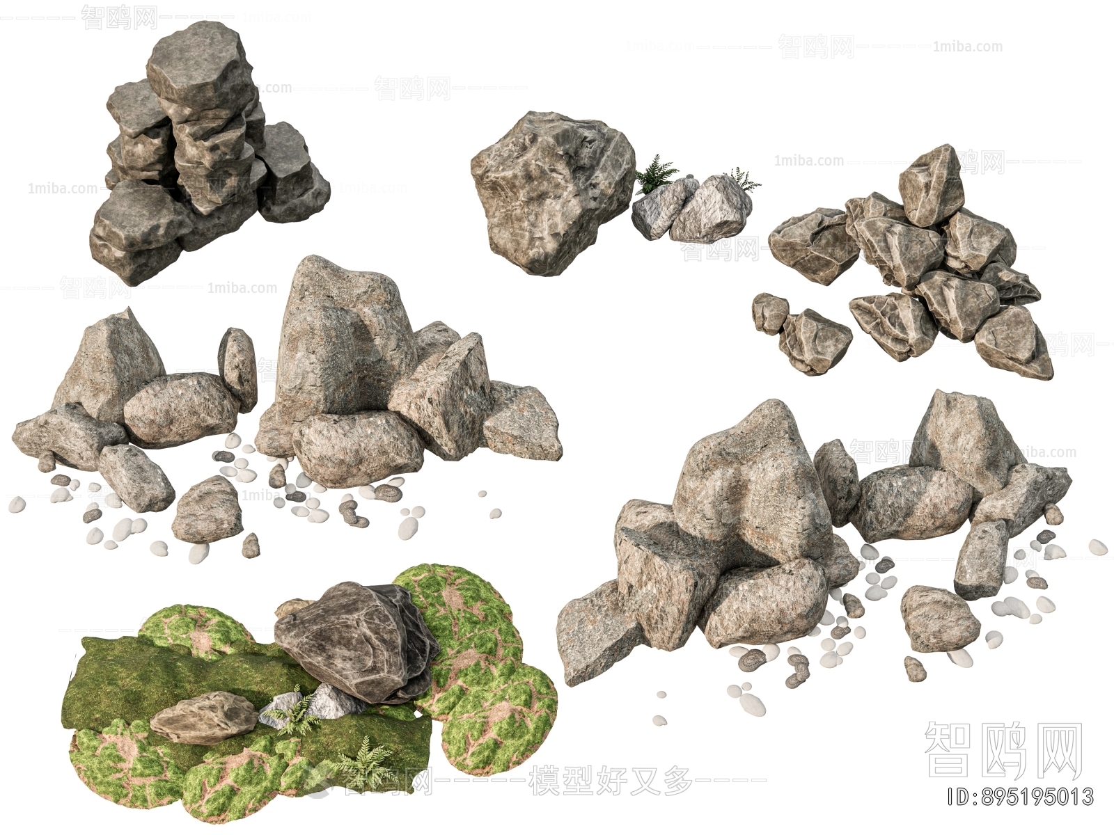 Modern Rockery Waterscape