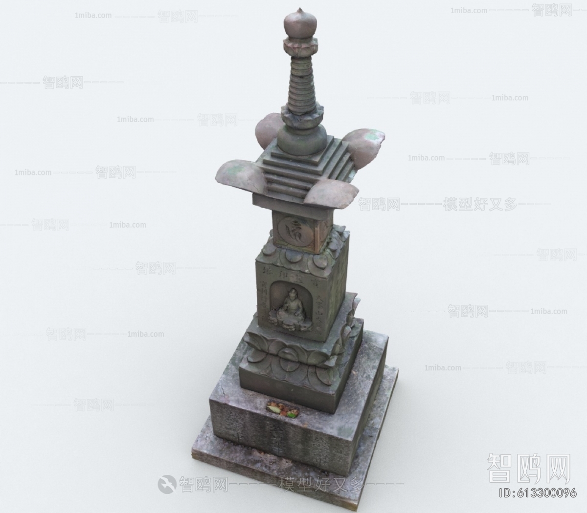 New Chinese Style Sculpture Sketch