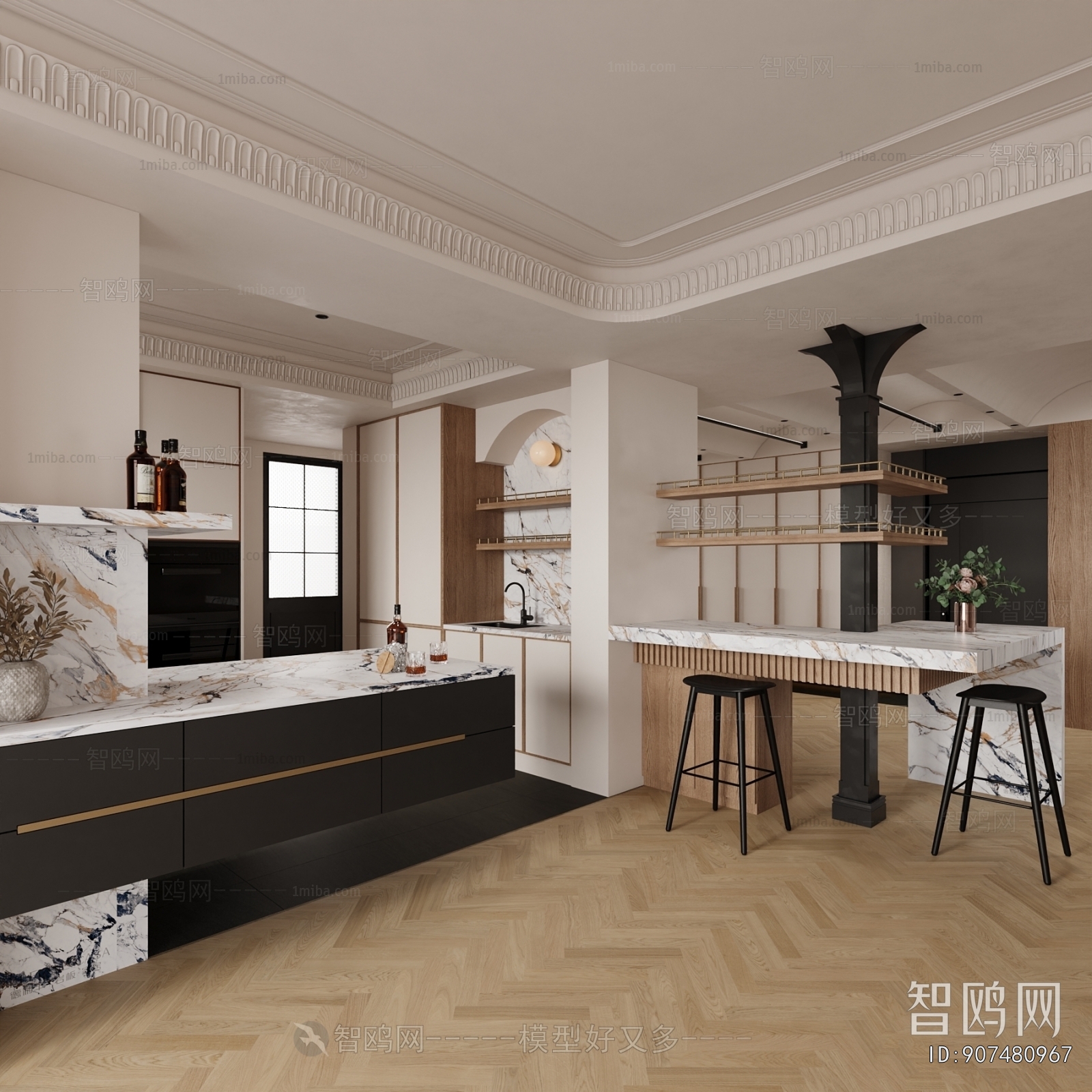 French Style Dining Room