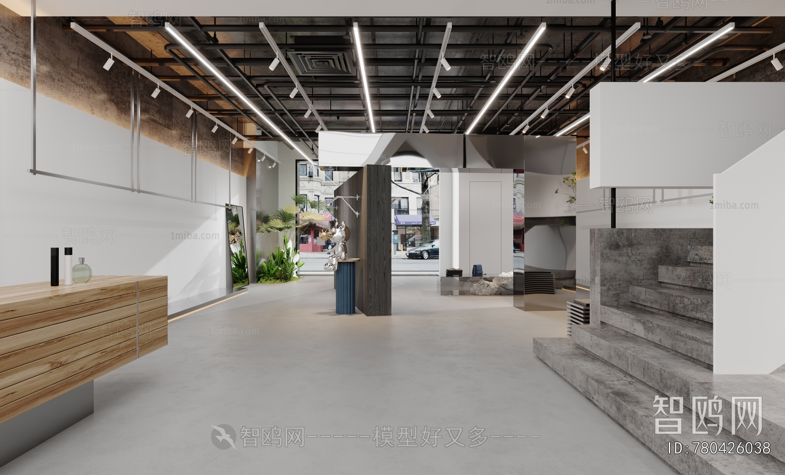 Modern Clothing Store