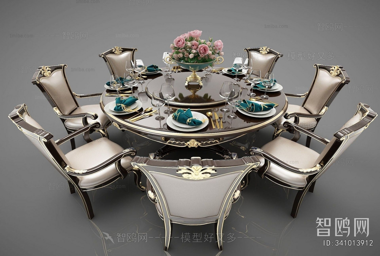 New Chinese Style Dining Table And Chairs
