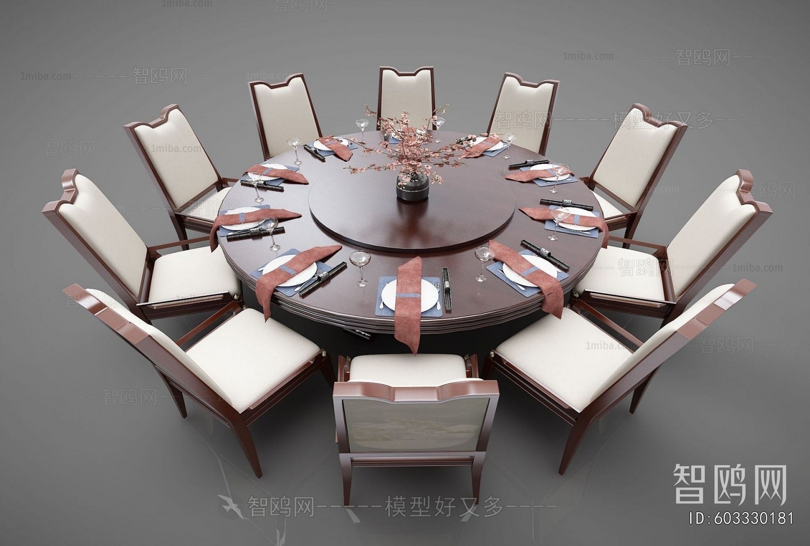 New Chinese Style Dining Table And Chairs