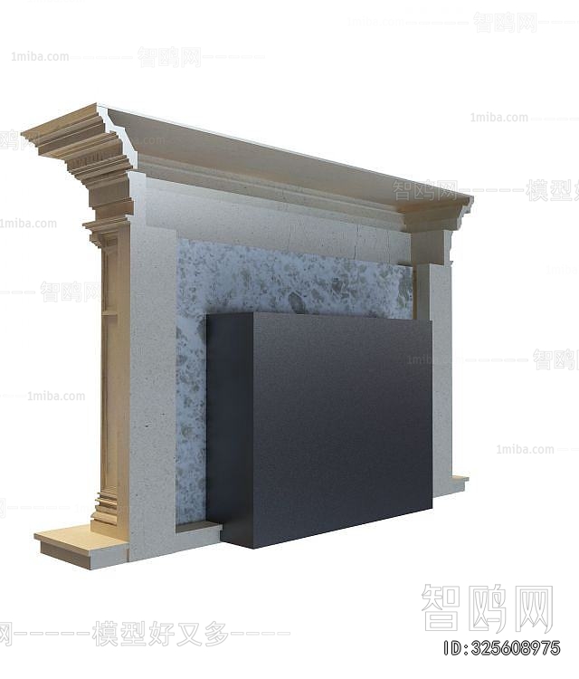 European Style Fireplace
