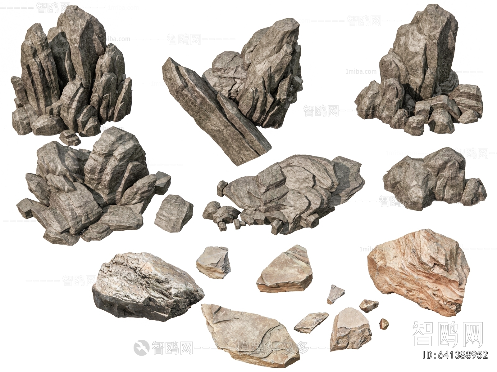 Modern Rockery Waterscape