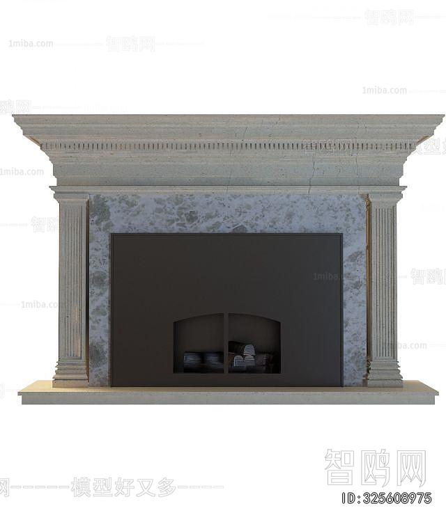 European Style Fireplace