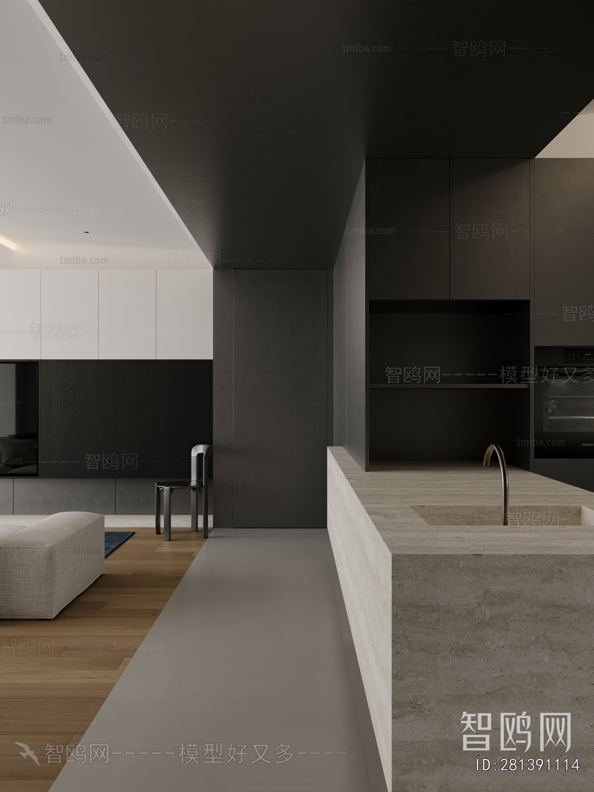 Modern A Living Room