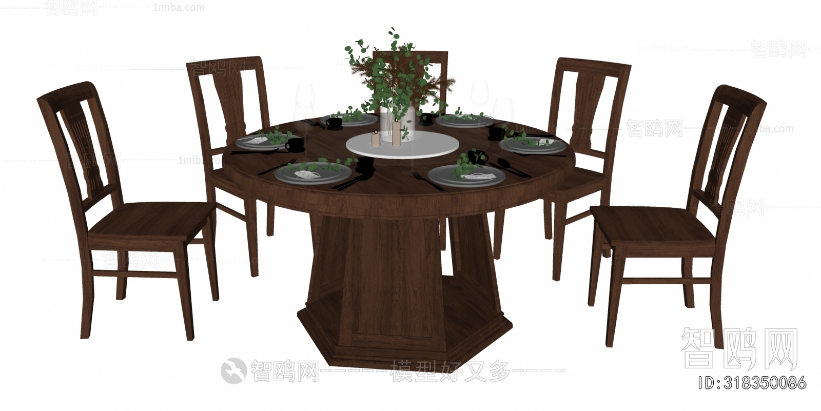 New Chinese Style Dining Table And Chairs