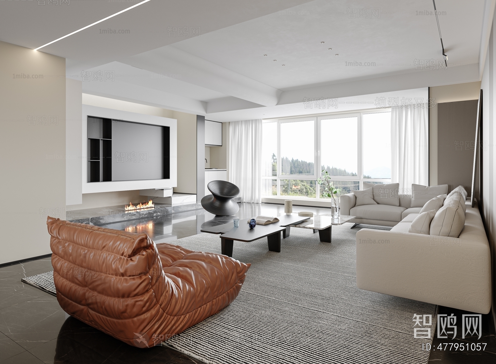 Modern A Living Room