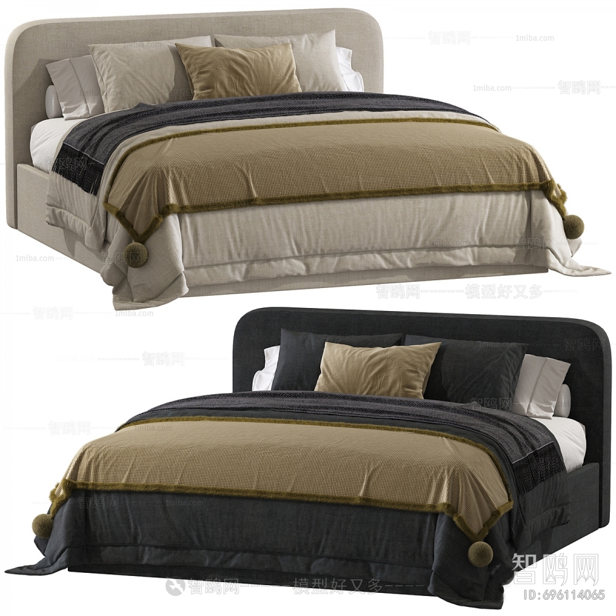 Modern Double Bed