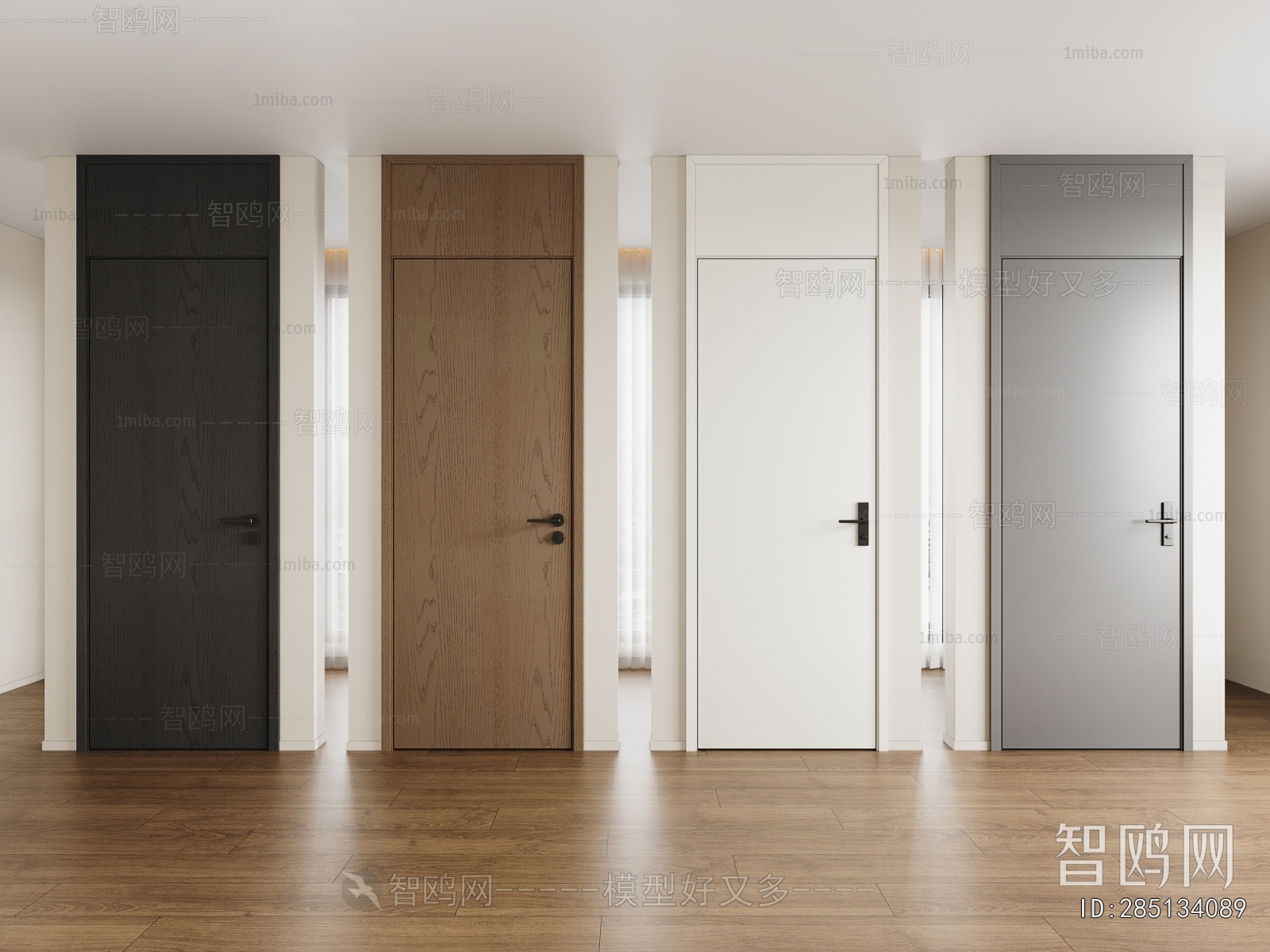 Modern Single Door