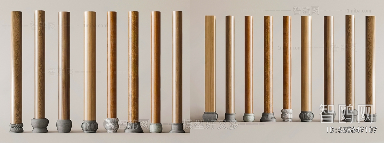 New Chinese Style Column