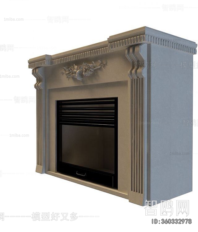 European Style Fireplace