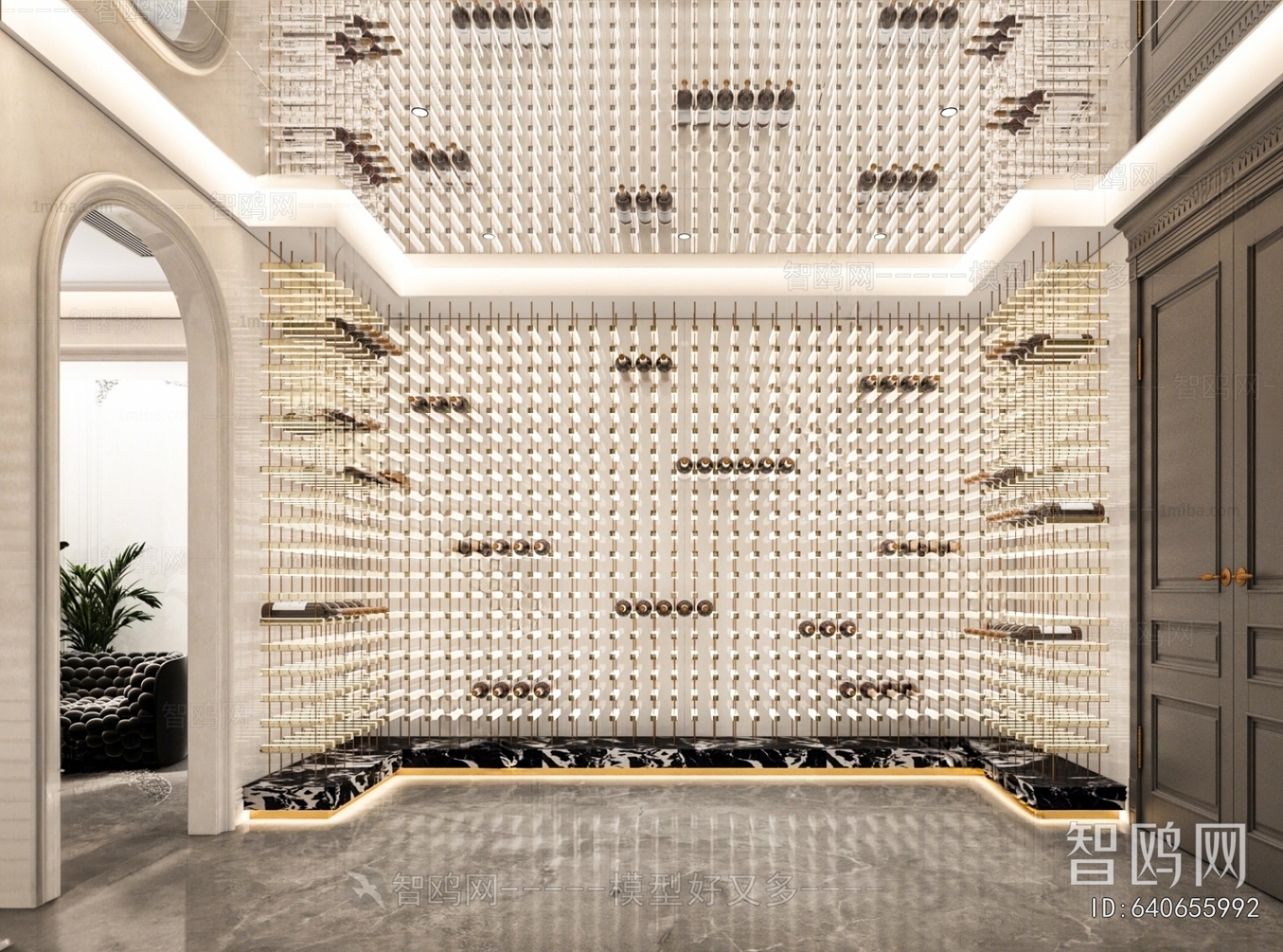 French Style Wine Cellar/Wine Tasting Room