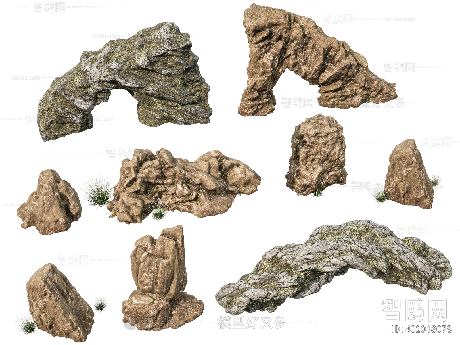 Modern Rockery Waterscape