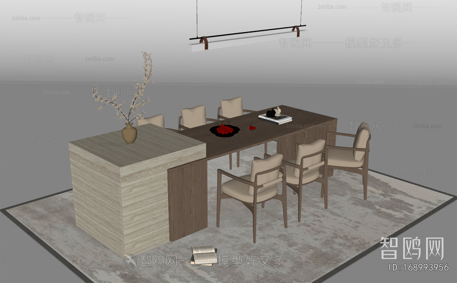 New Chinese Style Dining Table And Chairs