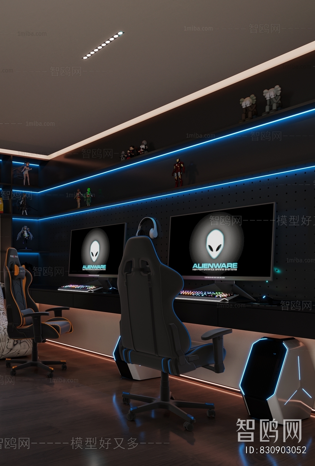 Modern E-sports Room
