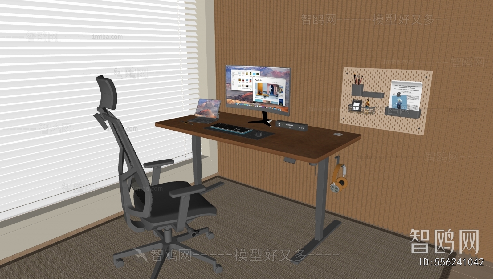 French Style Computer Desk