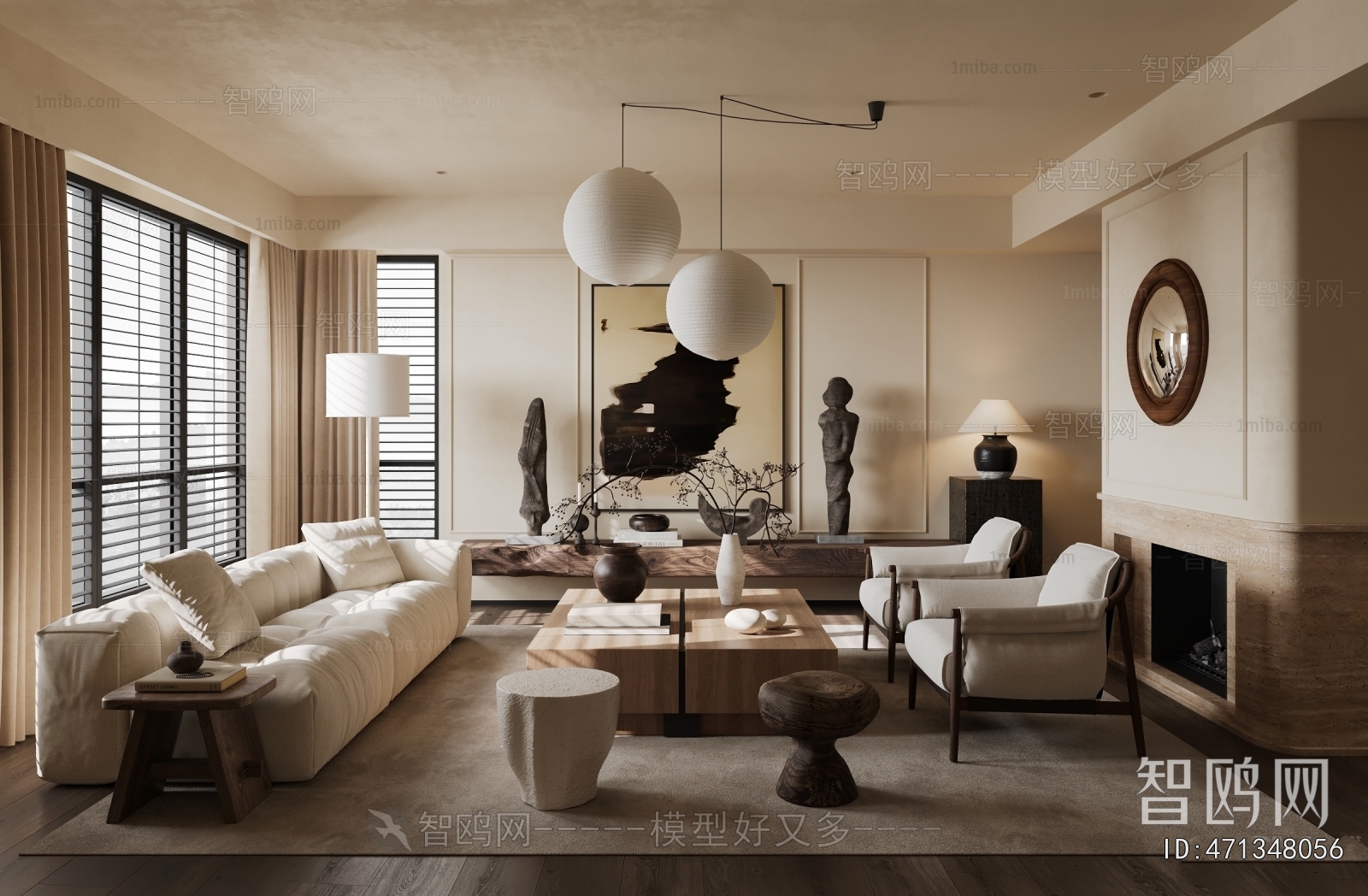 French Style A Living Room