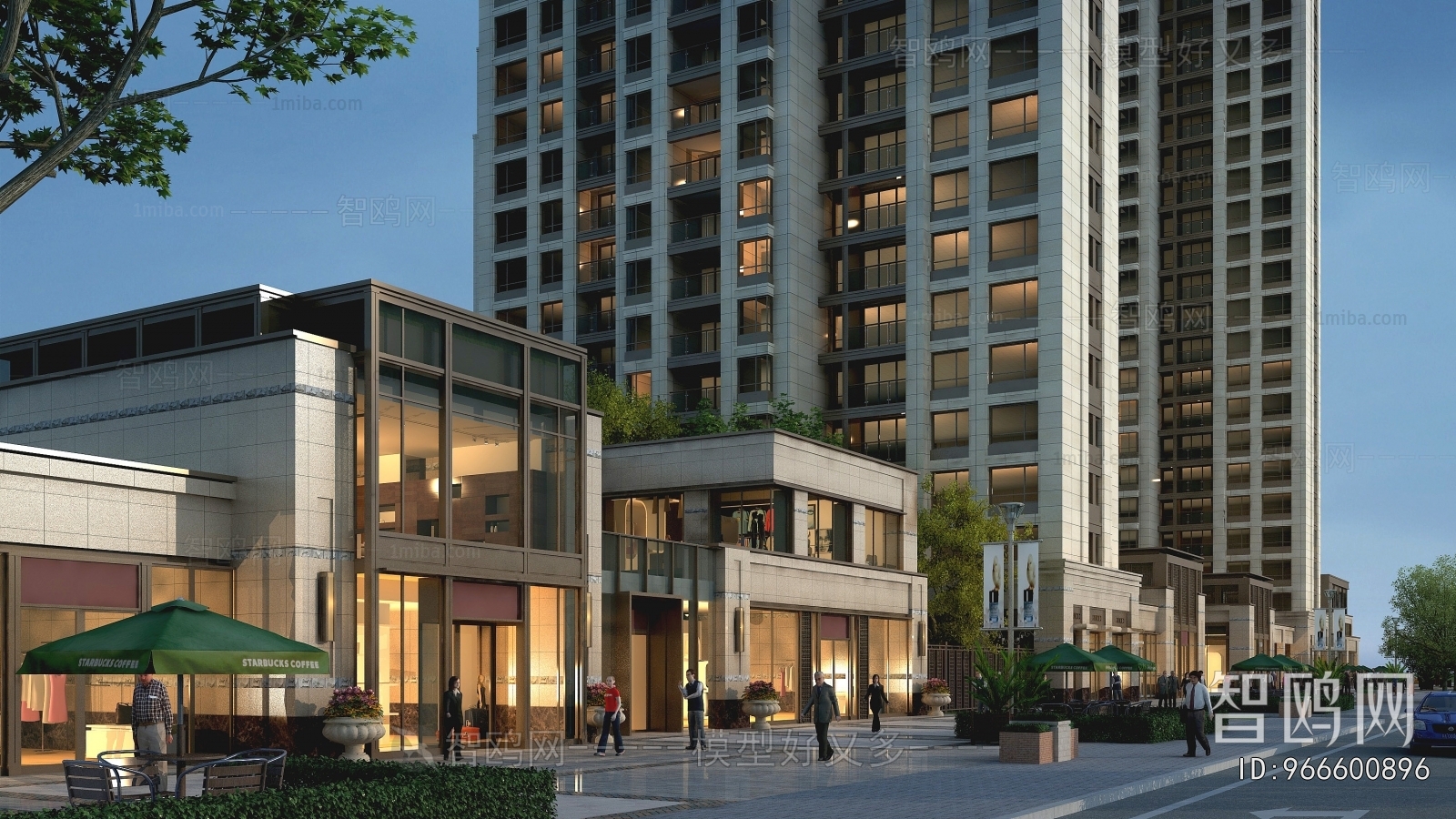 Modern Commercial Street