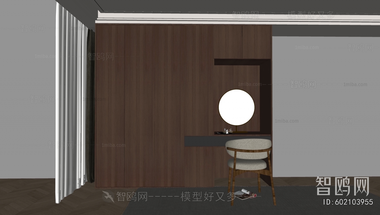 New Chinese Style The Wardrobe