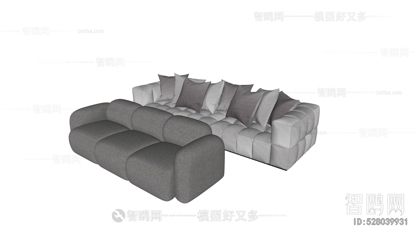 Modern Three-seat Sofa