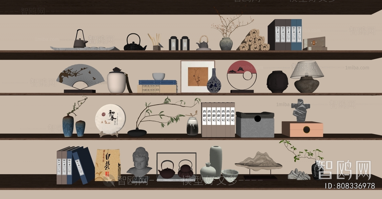 New Chinese Style Decorative Set