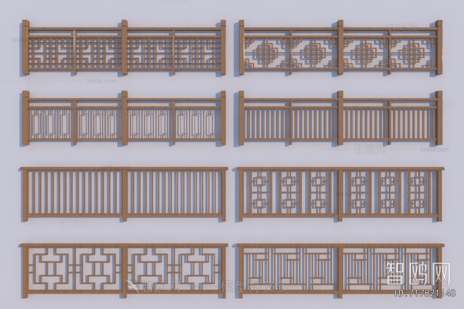 New Chinese Style Guardrail