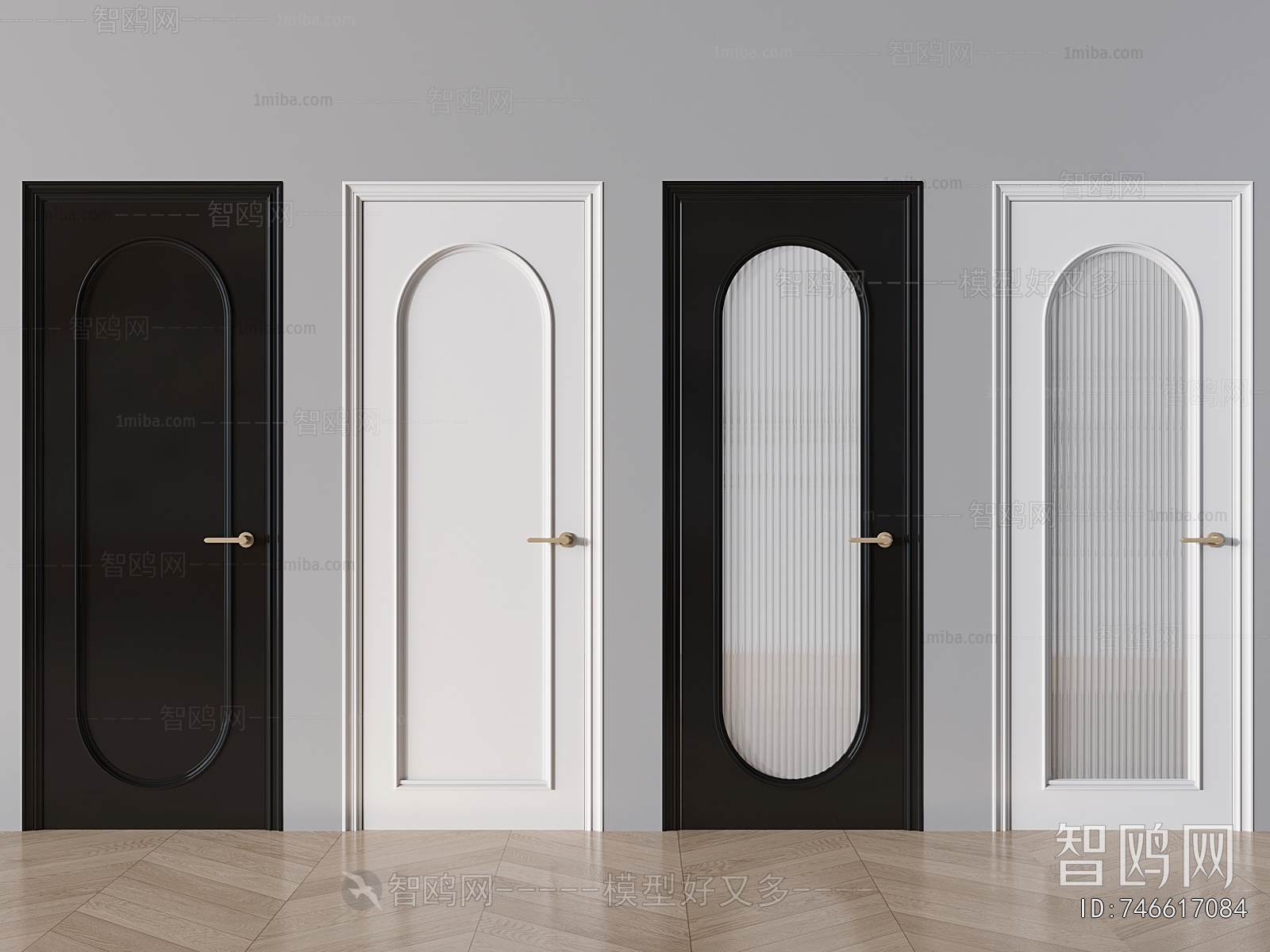 French Style Single Door