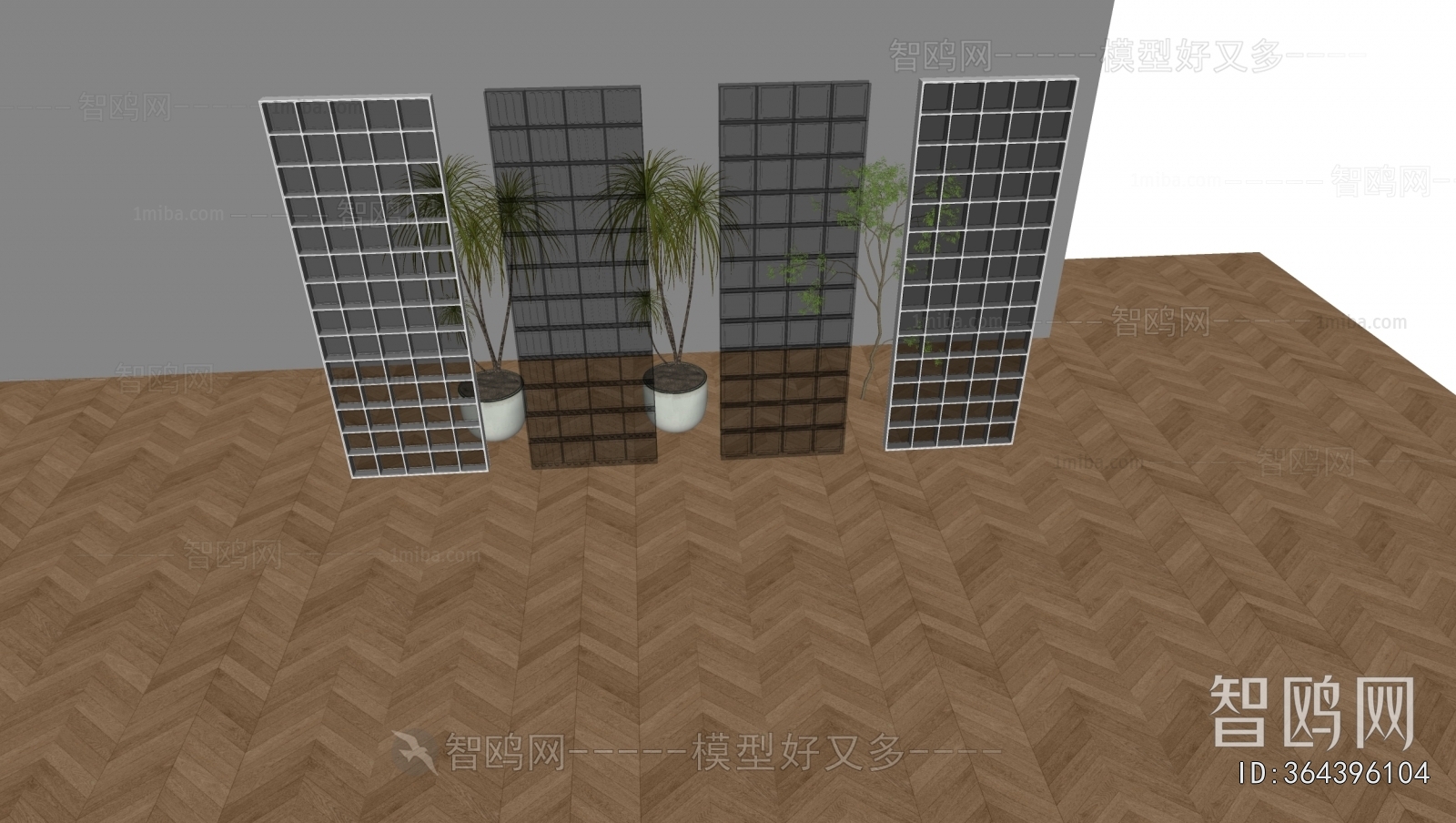 Modern Glass Screen Partition