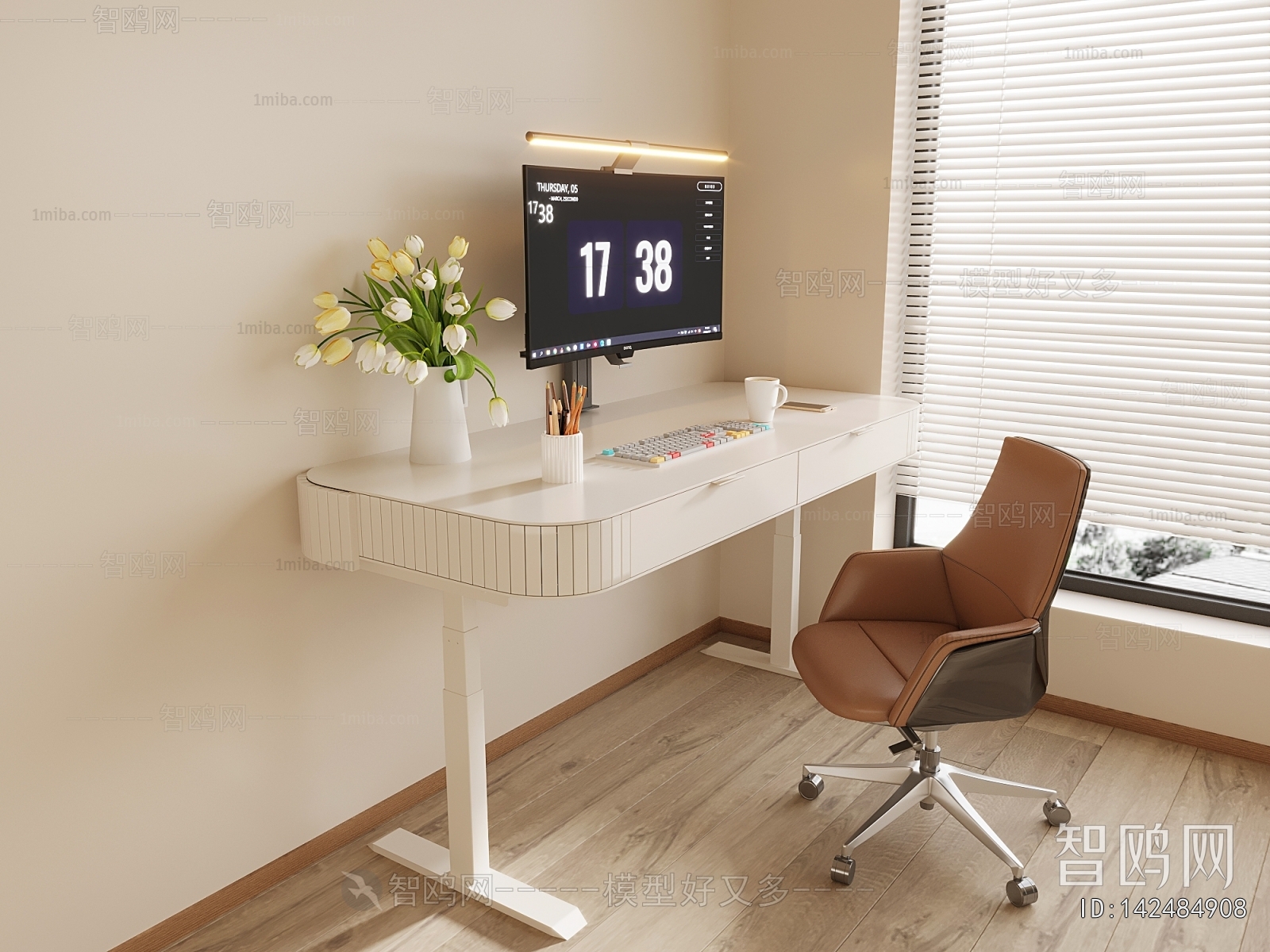 Modern Computer Desk And Chair