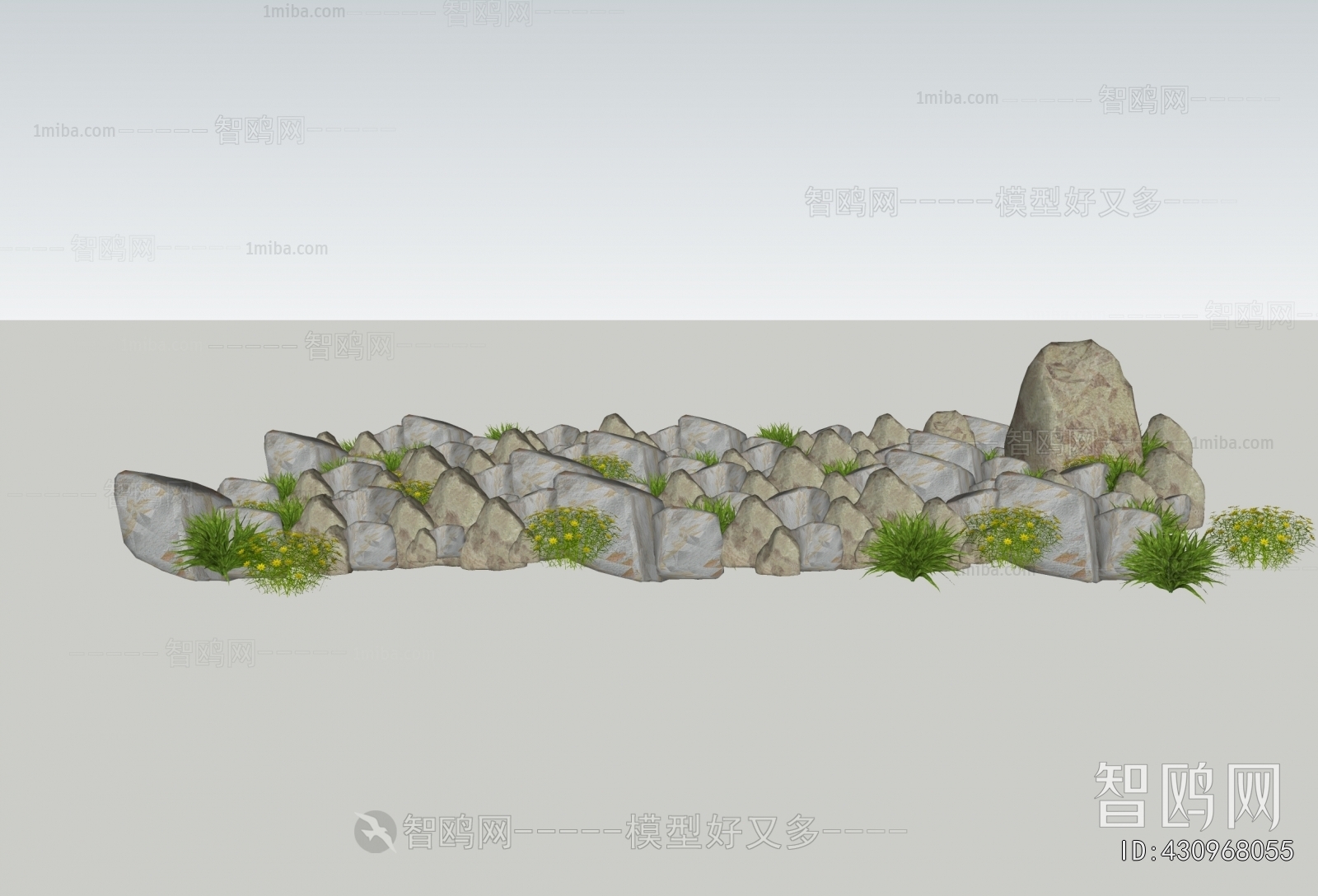 Modern Rockery Waterscape