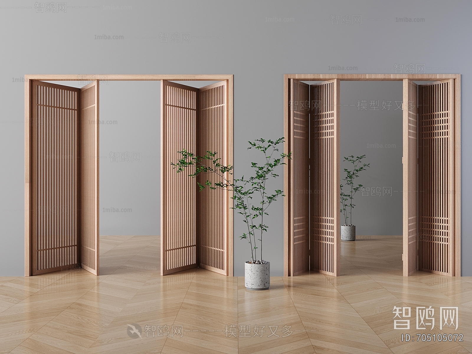 New Chinese Style Door