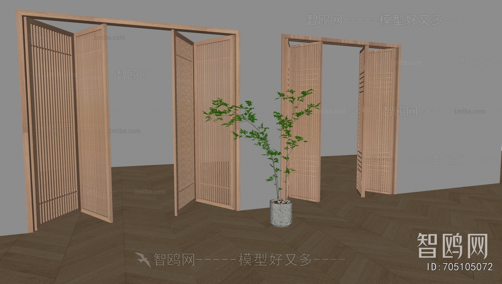 New Chinese Style Door