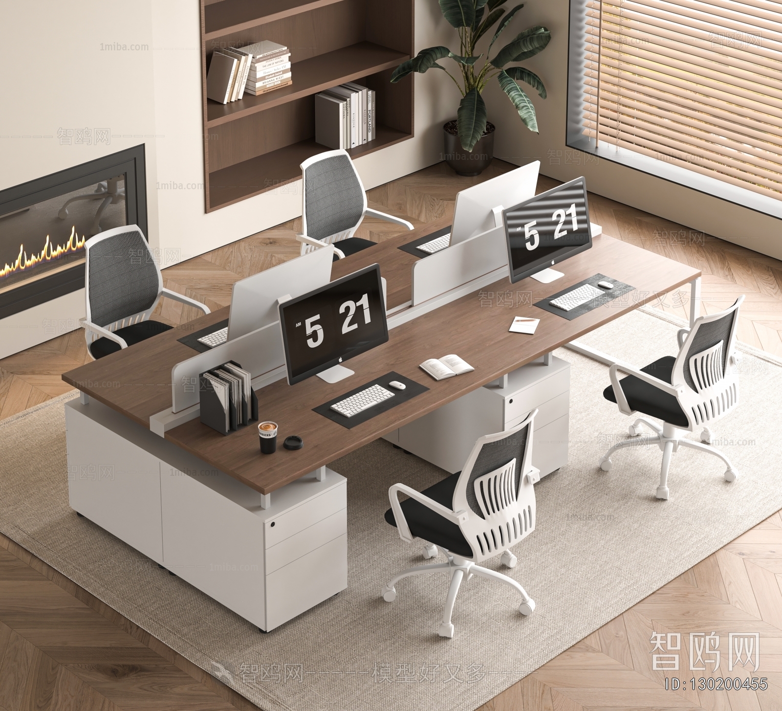 Modern Office Desk And Chair