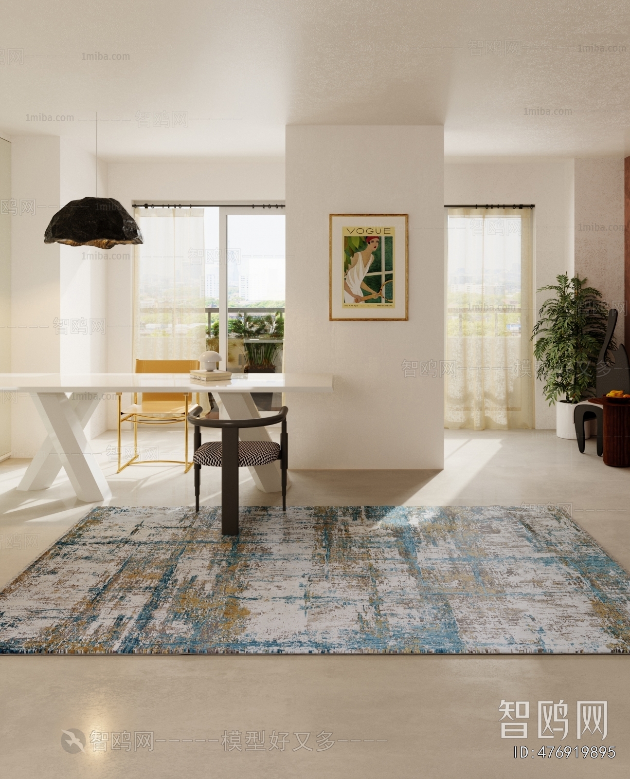 French Style Study Space