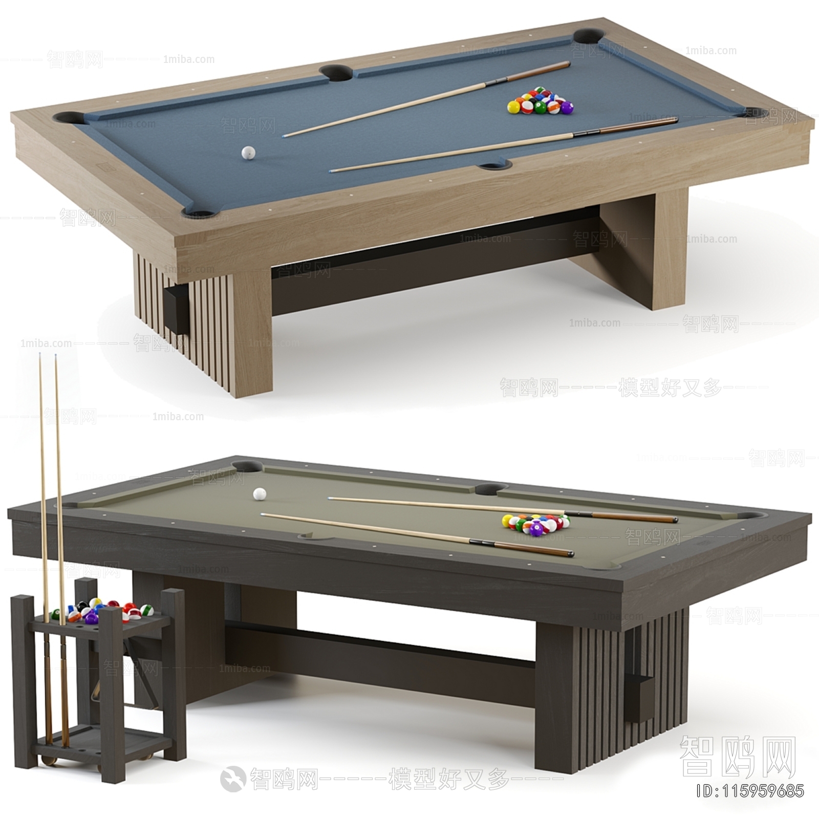 Modern Pool Table