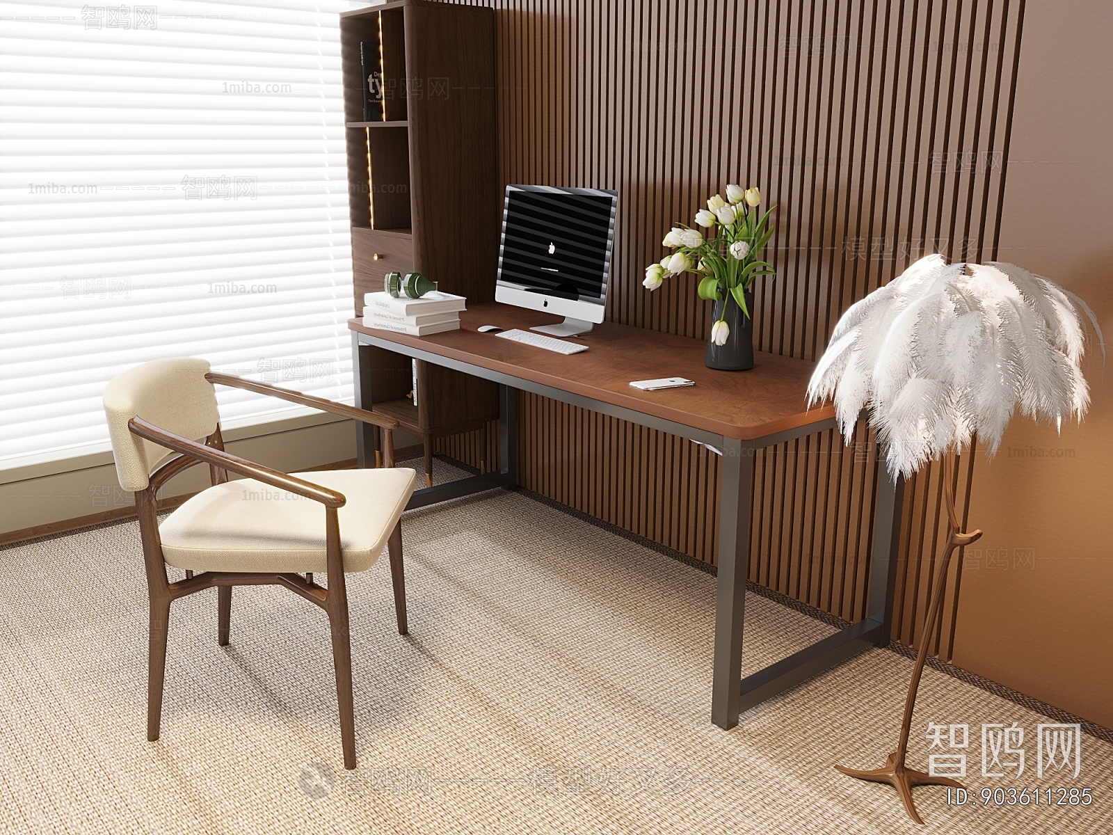 Modern Computer Desk And Chair