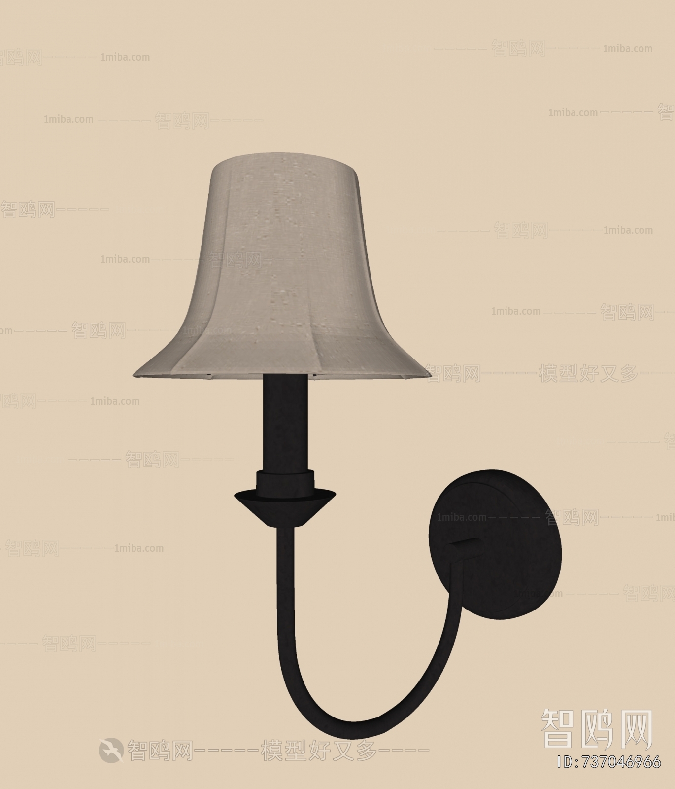 Wabi-sabi Style Wall Lamp