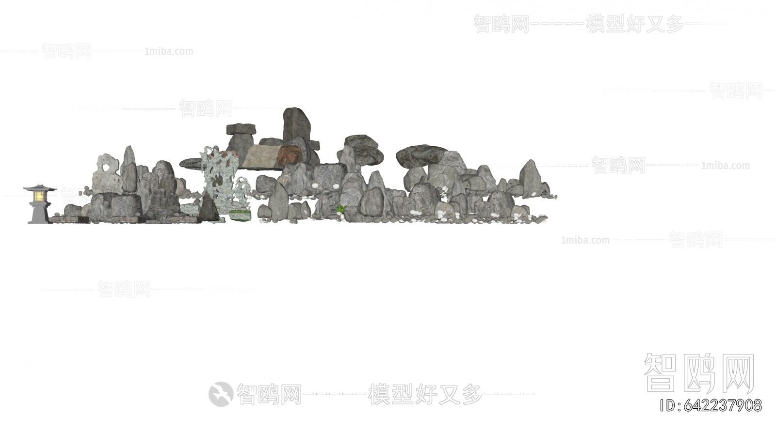 Modern Rockery Waterscape