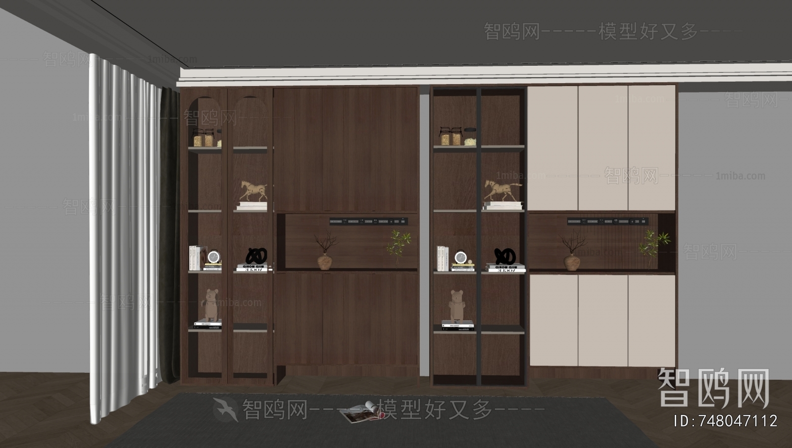 French Style Shoe Cabinet